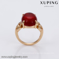 14580 China factory direct wholesale 18k gold elegant zircon finger ring for women